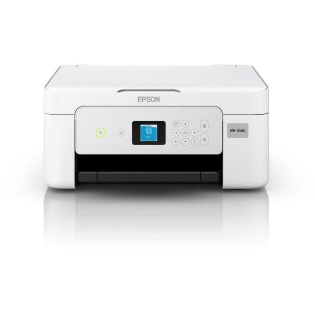 代引不可  Colorio インクジェット複合機 EW-456A 4色独立インクタンク/1.44型/H-USB/W-LAN/自動両面/スマホ対応/A4  エプソン EW-456A