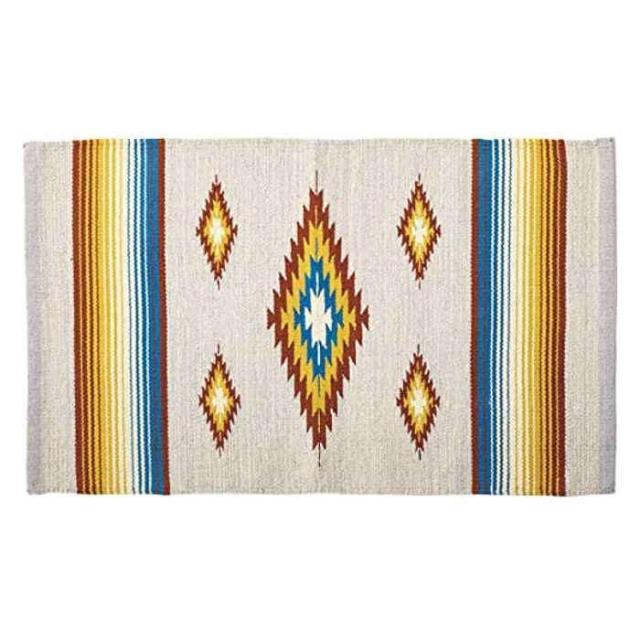 北海道・沖縄・離島配送不可 代引不可 ラグ マット 130×190cm ラグマット コットンラグ コットンマット 綿 インテリア 室内 模様替え メキシカン 東谷 TTR-165の通販は 6,972円