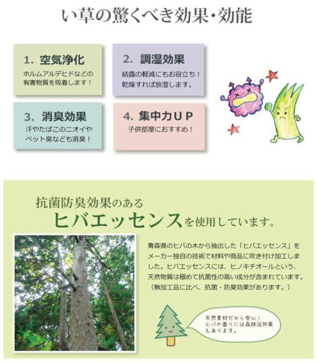 代引不可 い草 上敷き引っ敷き ござ 無償性はね除ける 日本の首都間4.5畳 約261×261糎 熊本県八代産い草当てはめる 畳の日焼や汚れた状態押しとどめるに 調湿 消臭 抗菌防臭 市松織 後ろ側ウレタン張り F不知火 国産 日本製 IKEHIKO 6305134