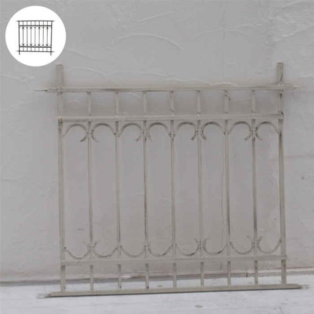 北海道・沖縄・離島配送不可 代引不可 フェンス アイアンフェンス 単品 スチール 門 門扉 ゲート 玄関 エントランス 庭 ガーデン エクステリア 外構 アンティーク風 パークアベニュー 住まいスタイル IPN-7021Fの通販は