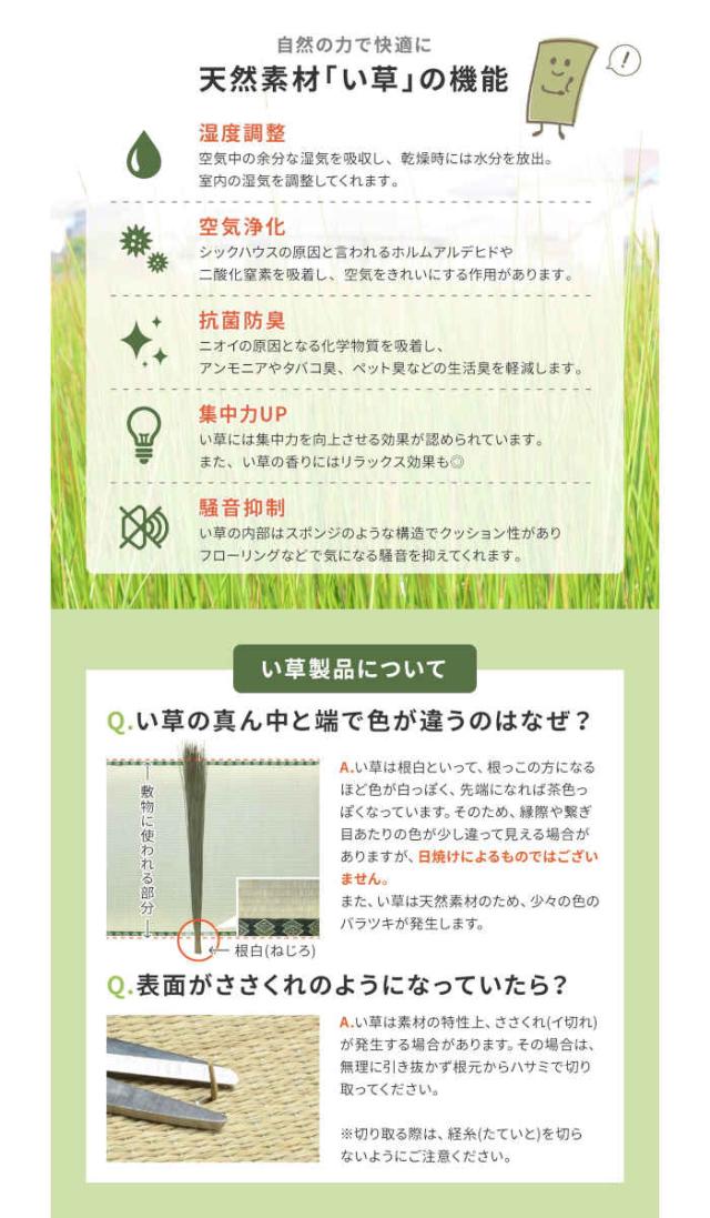 北海道・沖縄・離島送りとどける不可 代引不可 置き畳 社会的単位畳 取り合わせ畳 細長い切口のできにくいフラッタ 続きもの 約65×65×1.5糎 同色12枚組 い草100% 縁なし 抗菌類 消臭 四季 HAGIHARA 140166810x