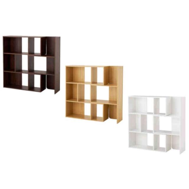 北海道・沖縄・離島配送不可 代引不可 スライドラック 3段 幅92〜121×奥行31.5×高さ114cm オープンラック スライド式 A4サイズ対応 インテリア 収納 家具 間仕切り ディスプレイ 組立式 HAGIHARA RCC-1117