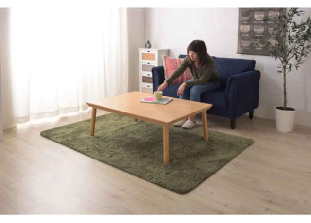 北海道・沖縄・離島配送不可 代引不可 こたつ こたつテーブル 長方形 W105×D75×H38cm 木製 天然木 フラットヒーター 丸脚 コタツセンターテーブル オールシーズン 暖房 防寒 シンプル ナチュラル 東谷 KT-303NA 北海道・沖縄・離島配送不可 代引不可 こたつ こたつテーブル 長方形