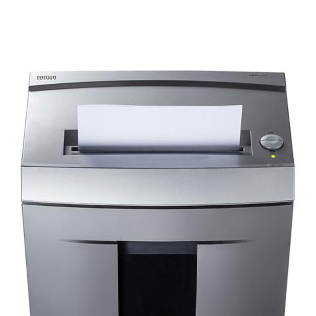 代引不可 ペーパー＆CDシュレッダー 電動 40分連続使用可能 A4用紙10枚、