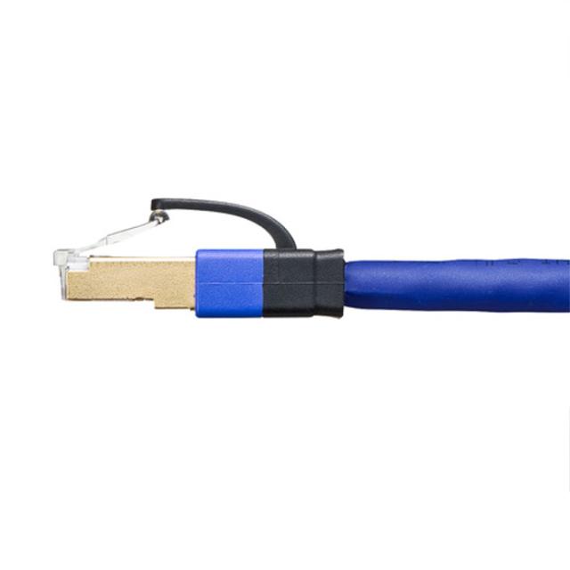 即納 代引不可 LANケーブル カテゴリ7A CAT7A 10m ツメ折れ防止カバー 超高速10Gbps、超ワイドレンジ1000MHz伝送帯域 サンワサプライ KB-T7A-10BL_3