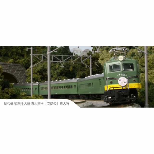沖縄・離島配送不可 Nゲージ つばめ 青大将 8両増結セット 鉄道