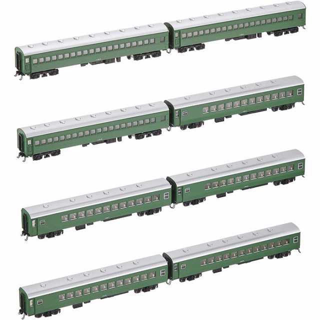 100%正規品 Nゲージ 沖縄・離島配送不可 つばめ 鉄道 8両増結セット 青大将 鉄道模型