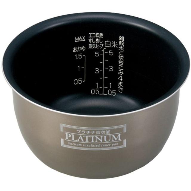 沖縄・離島配送不可 電子ジャー 保温ジャー 炊飯ジャー 内がま 内釜 内なべ 内鍋 単品 中容器 内容器 部品 交換用 買い替え用 ZOJIRUSHI 象印 B346-6Bの通販は 8,980円