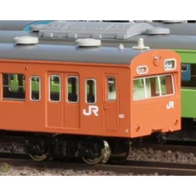 Nゲージ 国鉄 JR 103系 低運・非ユニット窓・冷改車・オレンジ 基本4両