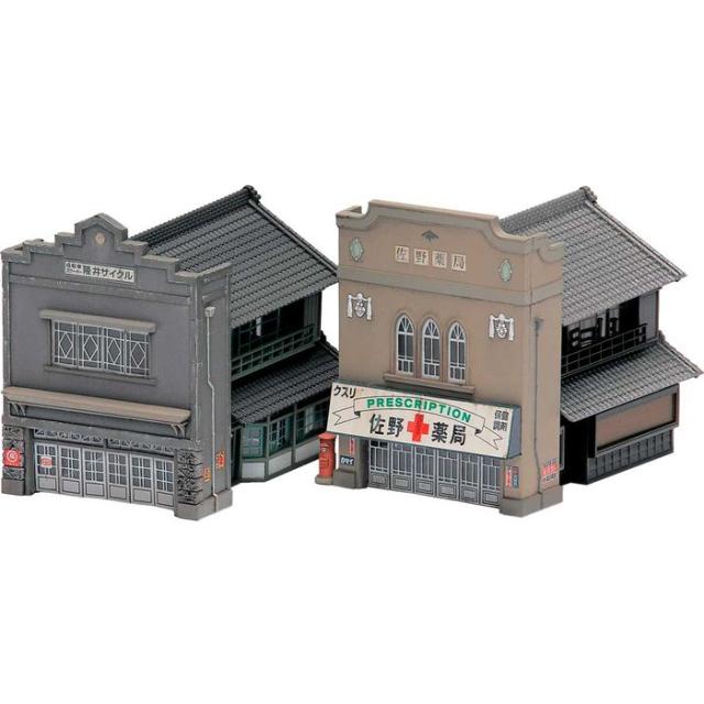 Nゲージ ストラクチャーキット 看板建築 鉄道模型 オプション
