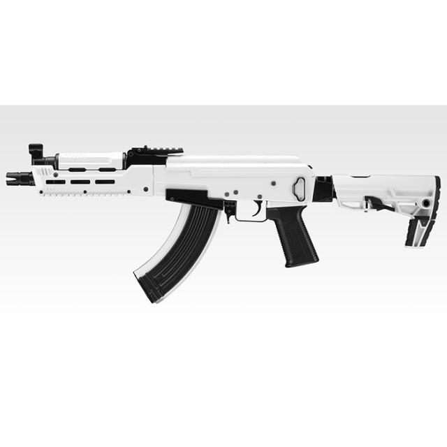 沖縄・離島配送不可 対象年齢18歳以上 次世代電動ガン AKホワイトストーム AK WHITE STORM アサルトライフル 東京マルイ 4952839176325