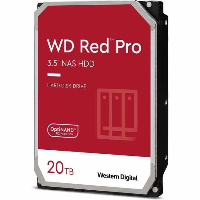 沖縄・離島配送不可 代引不可 ハードディスク 内蔵HDD 20TB WD201KFGX 7200rpm 512MB WD Red Pro 3.5インチ Western Digital WDC-WD201K