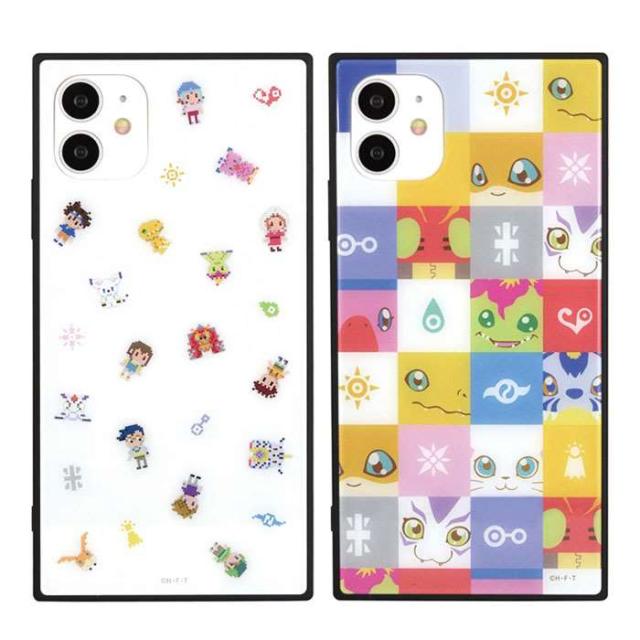 Iphone 11 Iphone Xr 6 1インチ Iphone11 Iphonexr 対応 ケース カバー デジモンアドベンチャー スクエアガラスケース デジモン グルマンの通販はau Pay マーケット ドレスマ