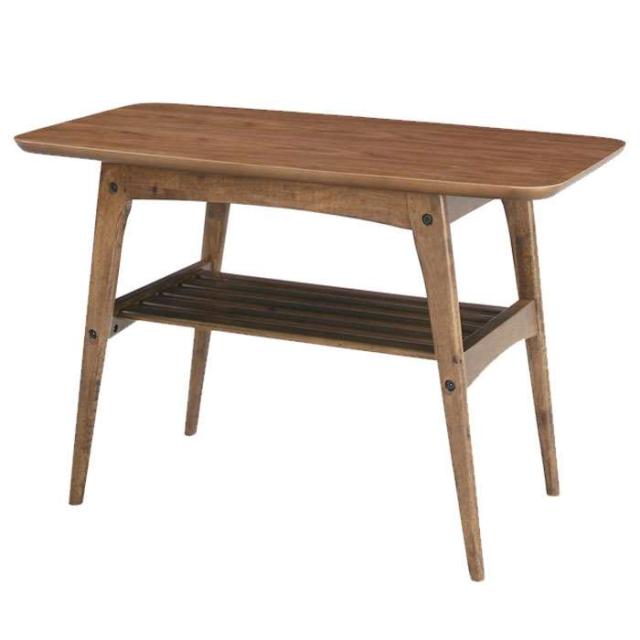 北海道・沖縄・離島配送不可 代引不可 コーヒーテーブル Sサイズ 75ｘ40ｘ48cm テーブル カフェテーブル 天然木 ウッド 木製テーブル インテリア 家具 組立式 東谷 TAC-227WALの通販は