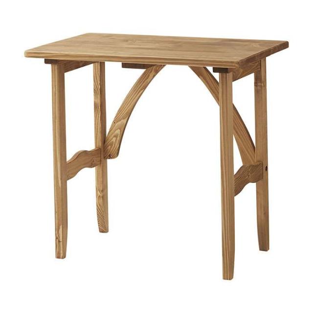 北海道・沖縄・離島配送不可 代引不可 デスク テーブル 机 天然木 パイン材デスク 作業台 つくえ 木製 組立式 インテリア 家具 テレワーク  東谷 CFS-517の通販は 14,573円