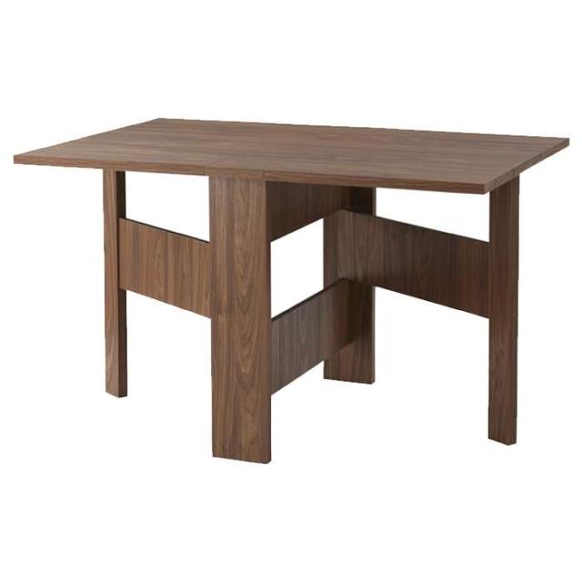 北海道・沖縄・離島配送不可 代引不可 テーブル フォールディング ダイニングテーブル 120ｘ80ｘ72cm 折りたたみ 机 つくえ 組立式 インテリア 家具 東谷 FIK-103WALの通販は 17,677円