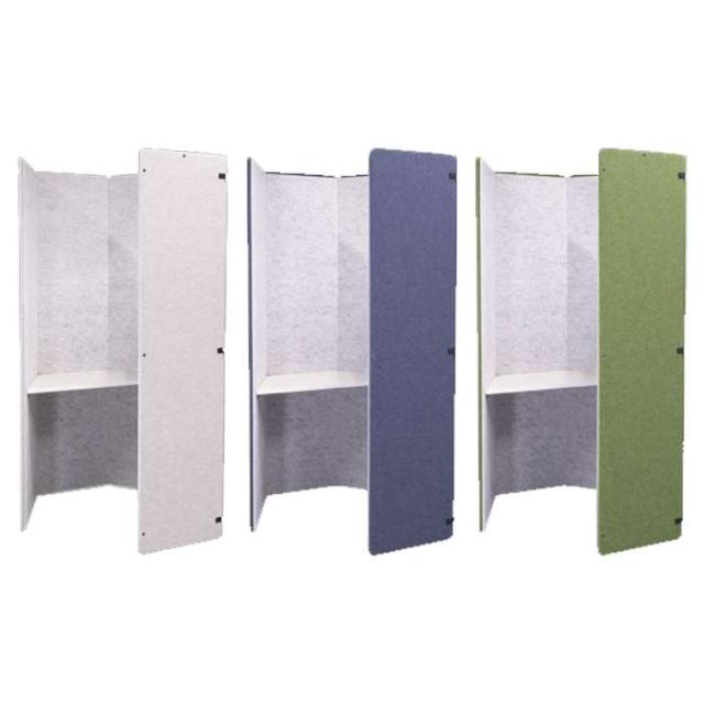 沖縄・離島配送不可 代引不可 REMUTE リミュート オフィスブース ハニカム 側面パネル 側面パネル テーブル 部品 集中ブース 軽量 レイアウト変更も簡単 省スペース ライトグレー RISU GTEC20*の通販は