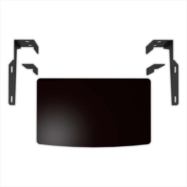 北海道・沖縄・離島配送不可 代引不可 壁寄せスタンド WS-F820用棚板 幅48cm ブラック 棚板 黒 別売りパーツ Swing WS-F820SH-Bの通販は 6,267円