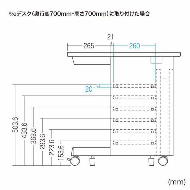 代引不可 eデスクシリーズ用 中棚 W1200mm用 ブラック D260mm 中棚 オプション パーツ サンワサプライ EN-1203BKの通販は