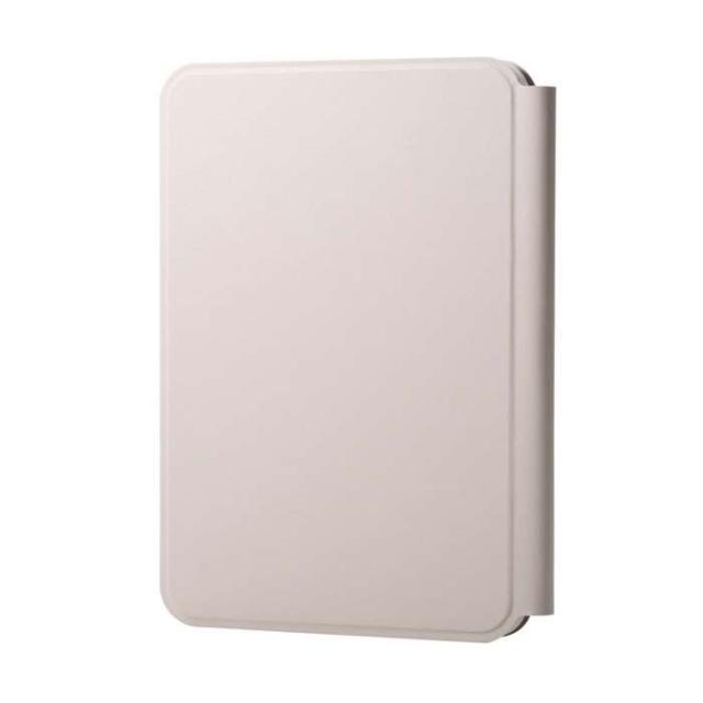 代引不可 iPad mini ( A17 Pro ) / 第6世代 8.3インチ 用 ケース ソフトレザー 手帳型 スリープ対応 マグネット フリーアングル スタンド機能 グレージュ エレコム TB-A24SWVH2GBの通販は