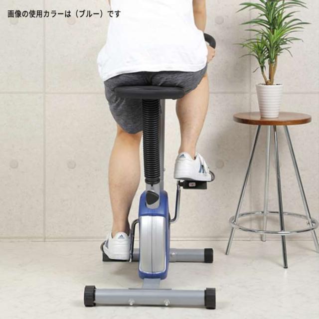 SunRuck フィットネスバイク ブルー XBU55N｜医療用アップライトバイク