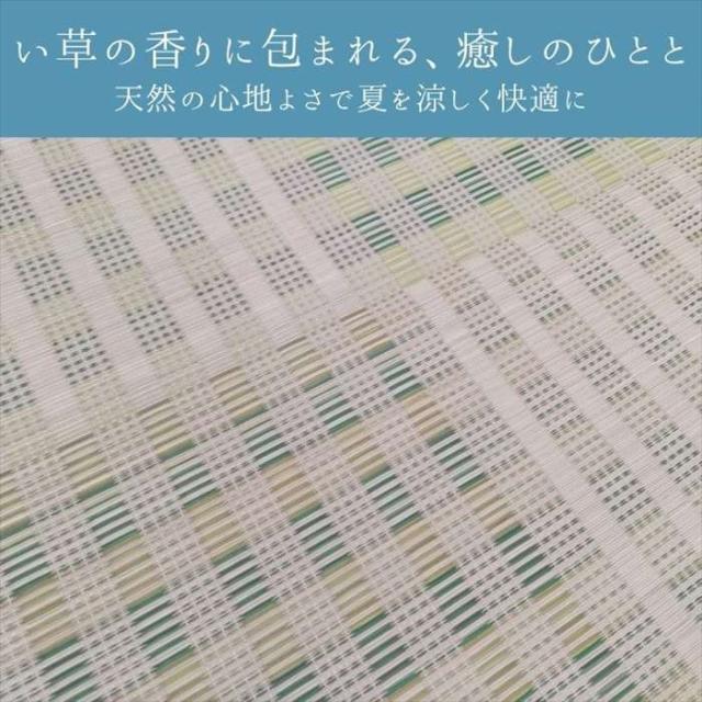 IKEHIKO イケヒコ メーカー直送代引不可 敷物 純国産 持続性抗菌剤 抗菌防臭 い草 市松 滑り止め 不織布 グリーン 江戸間2畳 約174×174cm 4142502 IKEHIKO イケヒコ メーカー直送代引不可 敷物 純国産 持続性抗菌剤 抗菌防臭 い草 市松 滑り止め 不織布 グリーン 江戸間2畳 約174×174cm 4142502