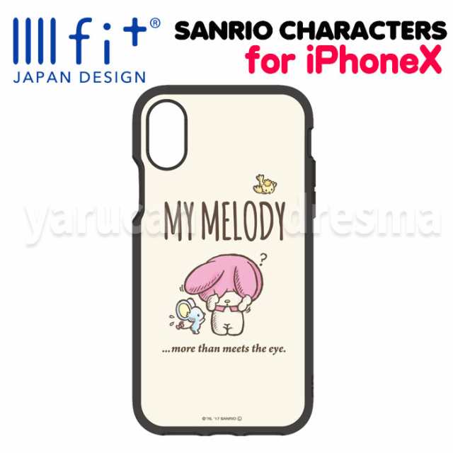 Iphonex対応 ケース サンリオキャラクターズ Iiiifit イーフィット マイメロディ Iphone サンリオ マイメロ San 764mmaの通販はau Pay マーケット ドレスマ