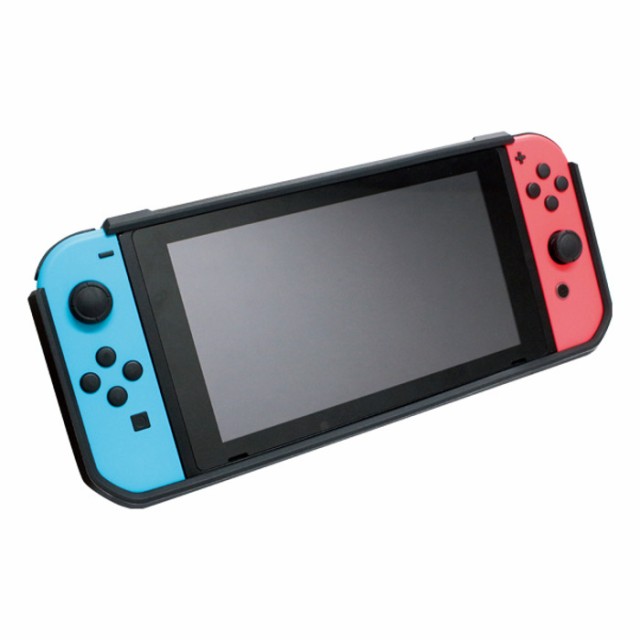 ニンテンドー スイッチ Nintendo Switch 用 ハイブリッドバンパー ブラック アローン ALG-NSHYBK｜au PAY マーケット