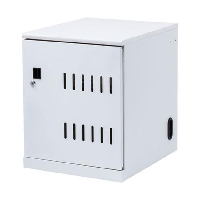 即納 北海道・沖縄・離島配送不可 代引不可 タブレット保管庫 10台収納 14インチまで対応 ノートPC 収納キャビネット コンパクト 便利 オフィス ホワイト サンワサプライ CAI-CAB109の通販は