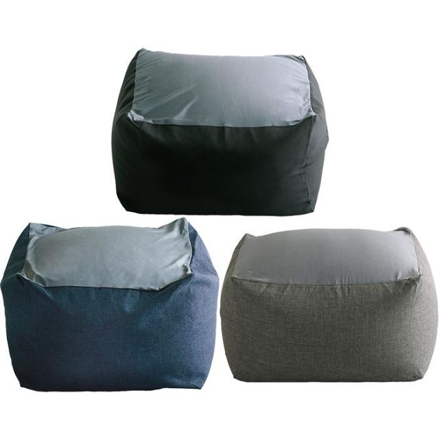 北海道・沖縄・離島配送不可 代引不可 ビーズクッション Guimauve Neo キューブ型 XLサイズ クッション へたりにくい 洗えるカバー付 インテリア 日本製 ホームテイスト SH-07-NGMVD-XLの通販は