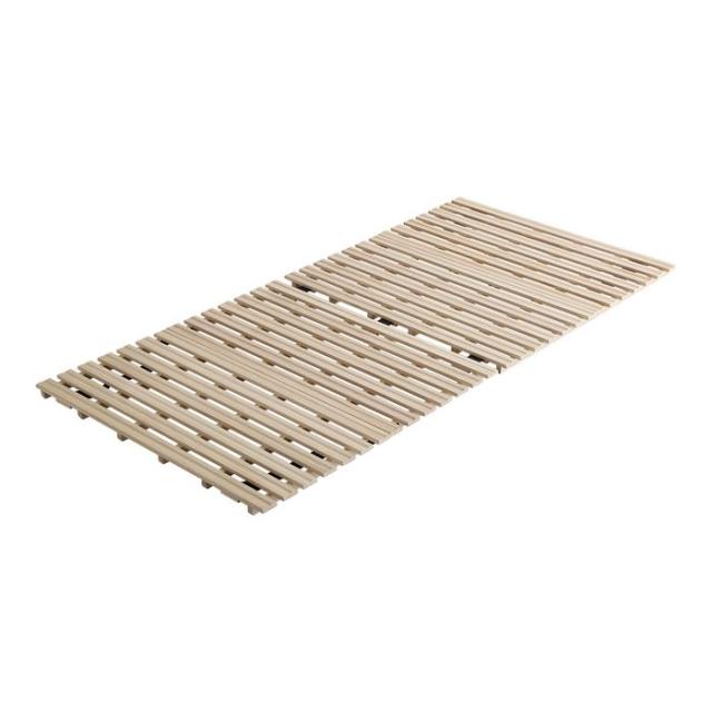 北海道・沖縄・離島配送不可 代引不可 すのこベッド シングル Coh ベッド 二つ折り式 折りたたみ 桐仕様 通気性バツグン 湿気対策 シンプル おしゃれ インテリア 家具 ナチュラル ホームテイスト KIR-2-S--NAの通販は 6,690円