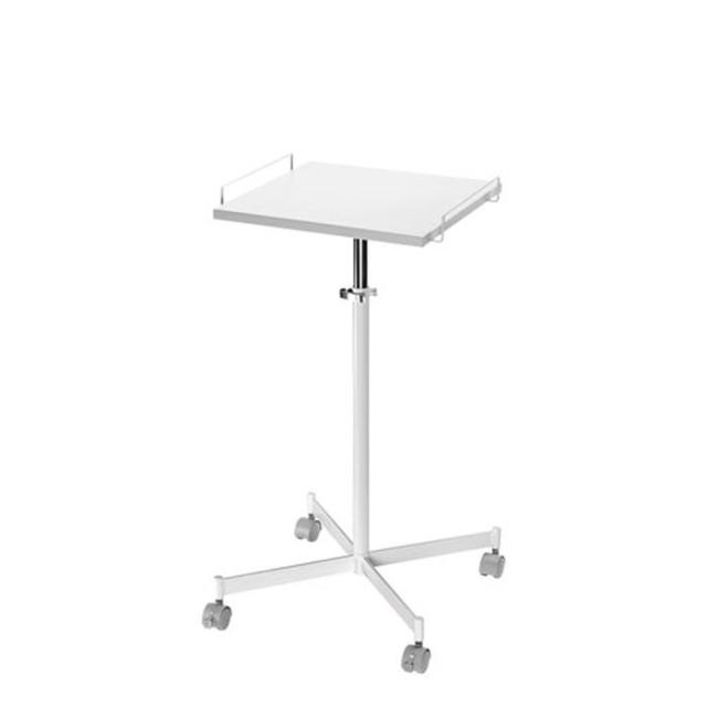沖縄・離島配送不可 代引不可 マルチスタンド 高さ調整機能 キャスター付 落下防止用ガード付 スタンド オフィス 家具 什器 設置台 プロジェクター台 電話台 ホワイト サンワサプライ STN-MT002の通販は 13,495円
