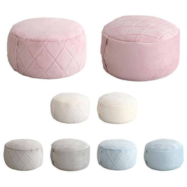 北海道・沖縄・離島配送不可 代引不可 丸型ビーズクッション XLサイズ Chammy クッション ダイヤモンドキルト エレガント 大人かわいい おしゃれ インテリア 家具 ホームテイスト SH-07-OKCMY-XLの通販は