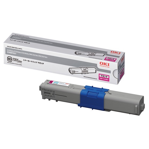 沖縄・離島配送不可 代引不可 沖データ 純正 トナーカートリッジ マゼンタ TNR-C4HM1 OKIデータ TNR-C4HM1の通販は