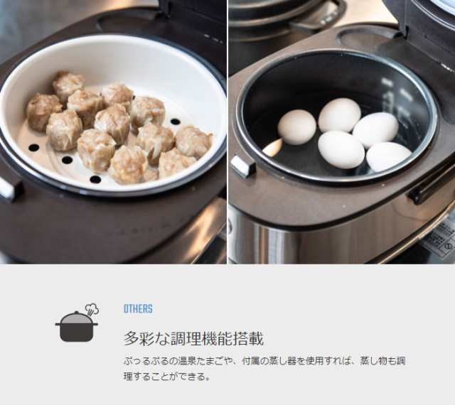 25×35×215ANABAS 玄米が発芽する健康サポート炊飯器 ARM-500 - 炊飯器