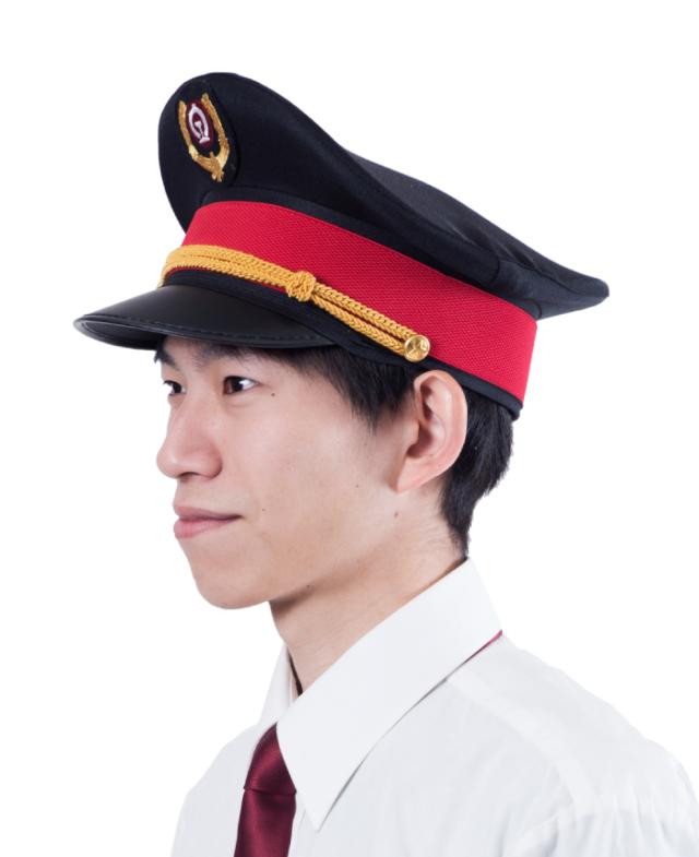 コスプレ制帽 駅員さんの帽子 コスプレ コスチューム 衣装 仮装 変装 クリア