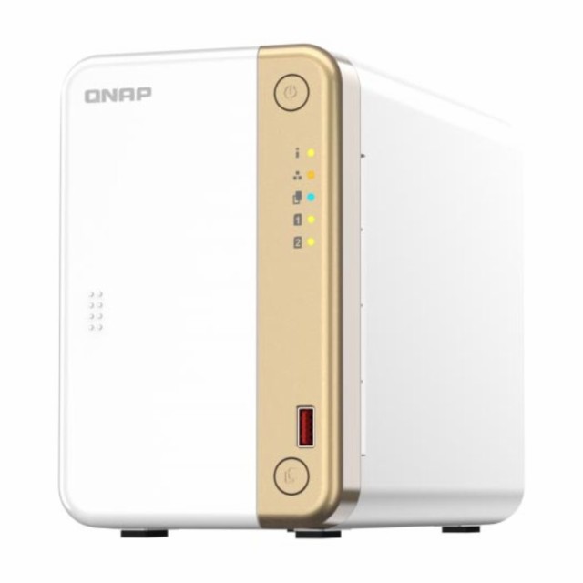 沖縄・離島配送不可 代引不可 QNAP キューナップ Intel デュアルコア 2.5GbE マルチメディア NAS TS-262-4G QNAP QNA-TS-262