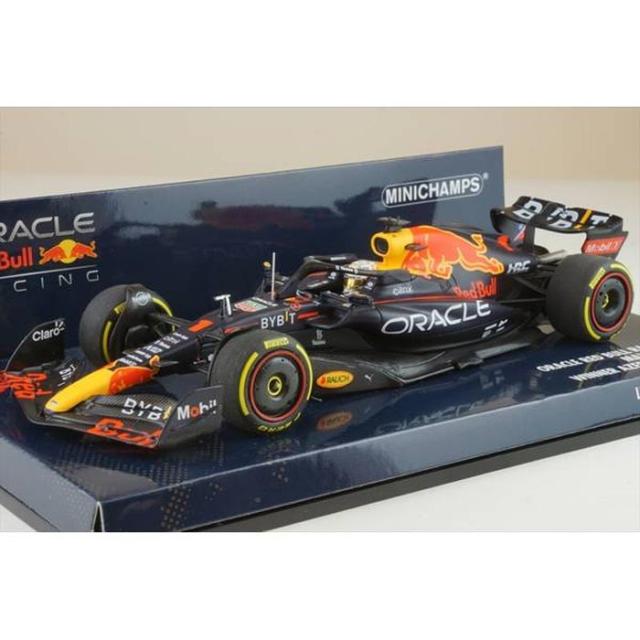 ミニチャンプス 1/43 オラクル レッド ブル レーシング RB18 マックス･フェルスタッペン アゼルバイジャンGP 2022 ウィナー  京商 417220801の通販は