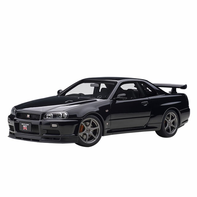 1/18 日産 スカイラインGT-R R34 Vスペック II ブラックパール 車 模型 ミニカー スーパーカー AUTOart オートアート 77407の通販は