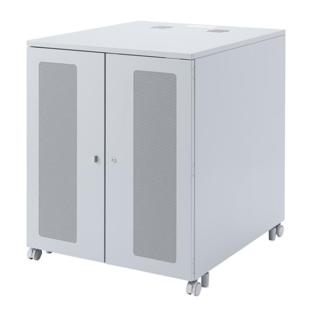 北海道・沖縄・離島配送不可 代引不可 機器収納ボックス  高さ1000mm タワー型サーバー 3台搭載可能 セキュリティ サーバーラック オフィス 施設 学校 サンワサプライ CP-303の通販は