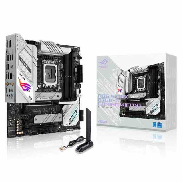 ROG STRIX B760-G GAMING WIFI D4 LGA1700対応 intel B760チップセット搭載MicroATXマザーボード ASUSTeK COMPUTER ASU-ROG/STRIX/B760-G