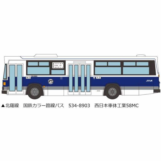 ザ バスコレクション JR九州バス設立20周年記念3台セット 鉄道模型 N