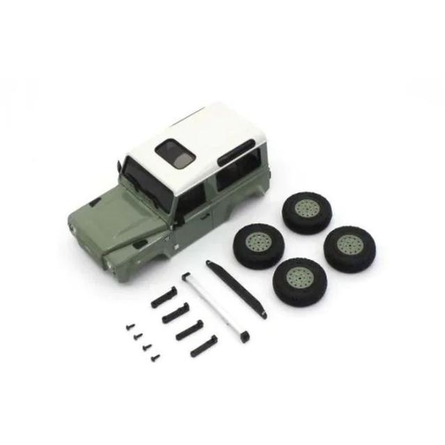 MX-01 ランドローバー ディフェンダー 90 ヘリテージ グラスミアグリーン / アラスカホワイト MXBT07GR ラジコン RC 京商 4548565423330の通販は