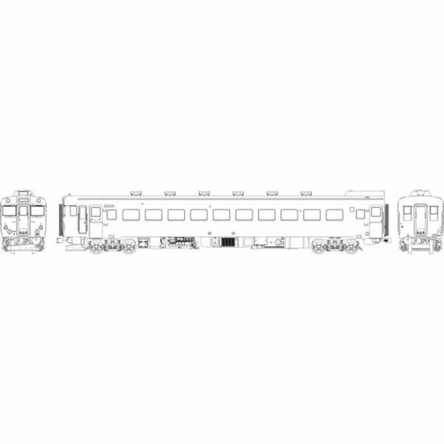 HOゲージ 鉄道模型　国鉄 キハ56 初期車 M付 ドーファン TW-56-JM