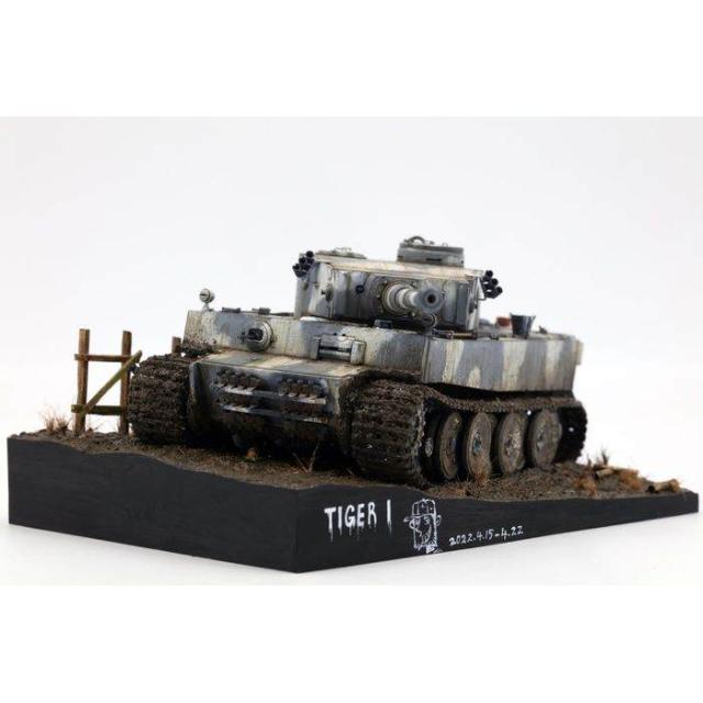 1/35 ボーダーモデル ドイツ タイガーI 極初期生産型 第502重