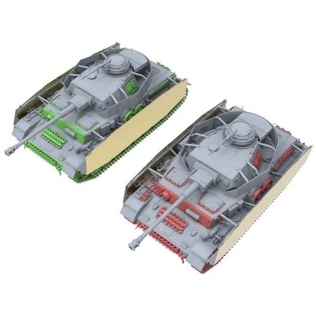 ドイツⅣ型戦車Hタイプ　ジオラマ ドイツⅣ型戦車Hタイプ ジオラマ （1/35 ドイツ IV号戦車H型