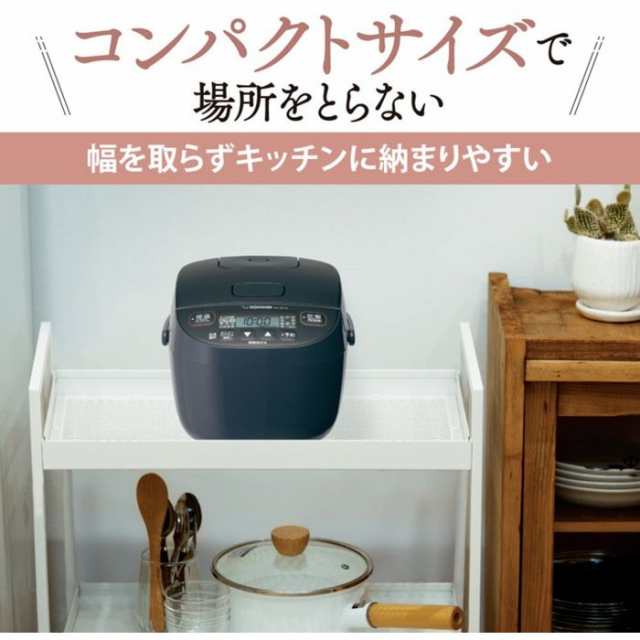 マイコン炊飯ジャー 極め炊き 3合炊き ソフトホワイト 象印 NL-BE05-WZの通販は