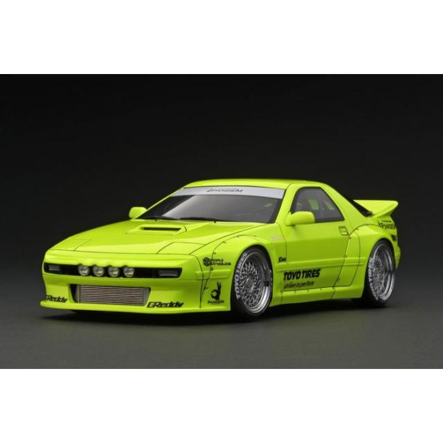 1/18 イグニッションモデル PANDEM RX-7 (FC3S) Yellow ミニカー