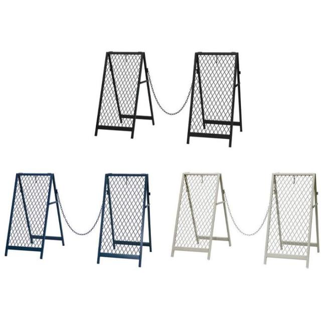 北海道・沖縄・離島配送不可 代引不可 スタンド式チェーンゲート 「TWILL」 （ツイル） 2セット 住まいスタイル TW003-2Pの通販は