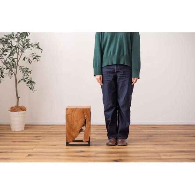 かわ畑 モダンテイスト スツール ベンチ S 椅子 花柄 1612STC002